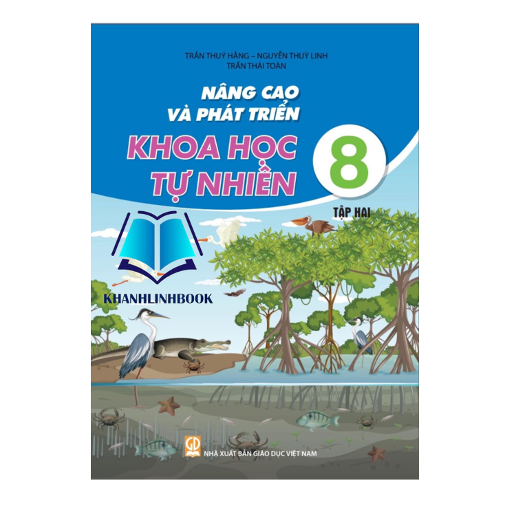 Sách - Combo Nâng cao và phát triển khoa học tự nhiên 8 - tập 1 + 2