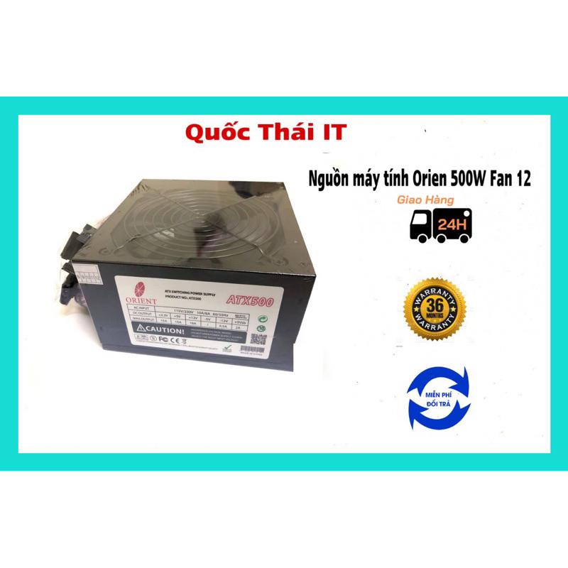 Nguồn máy tính ORIENT 500W chính hãng