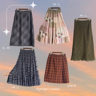 Chân váy 2hand - secondhand - đồ si - y2k - vinatge - mori girl