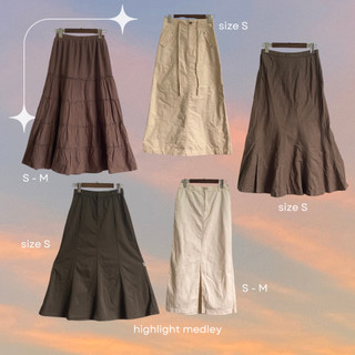 Chân váy 2hand - vintage - mori girl - fairy core- grunge - secondhand - Giao Hỏa Tốc