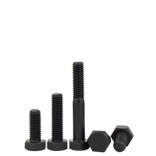 Set 10 cái bulong lục giác ngoài đen m8-m16 cấp bền 8.8