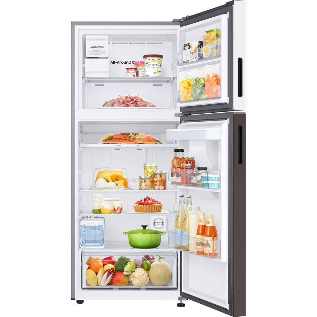 Tủ lạnh Bespoke Samsung Inverter 382 lít RT38CB6784C3SV