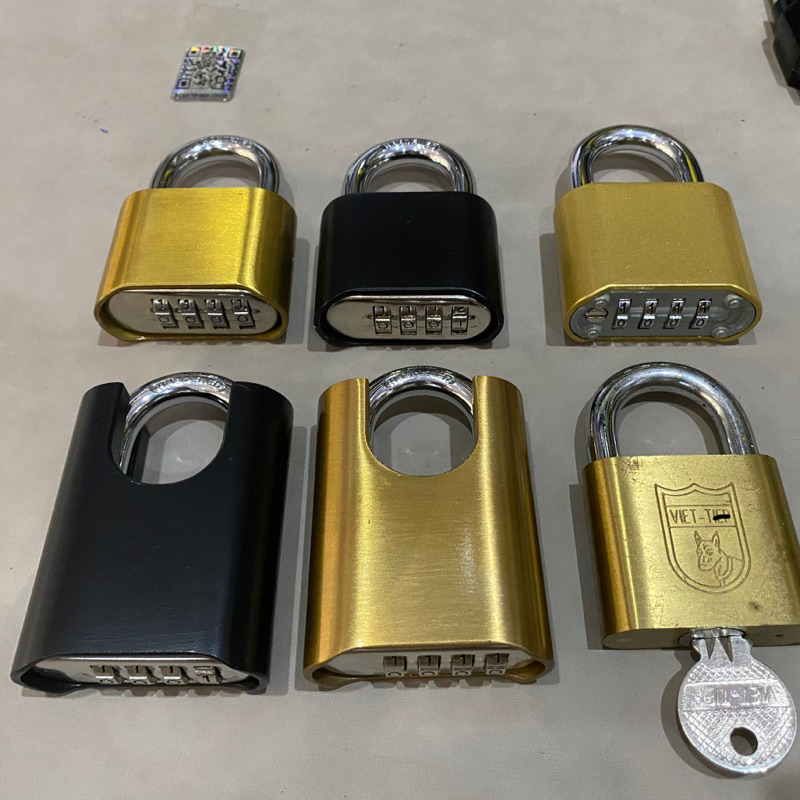 Ổ Khóa Mã Số Hợp Kim Kẽm Siêu Chống Thấm Nước Tiện Dụng Y126/50/127/1