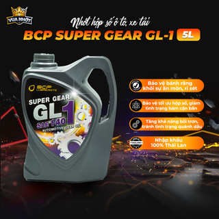 Nhớt cầu hộp số ô tô 90, 140 bcp thái lan 5 lít