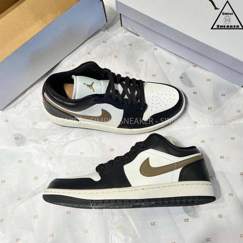 Giày Jordan 1 Low Sail Brown Chính Hãng 🔴SIMPLE SNEAKER🔴 Nike Jordan 1 Shadow Brown DC0774-200 Giày Nike Nam Nữ Thể Thao