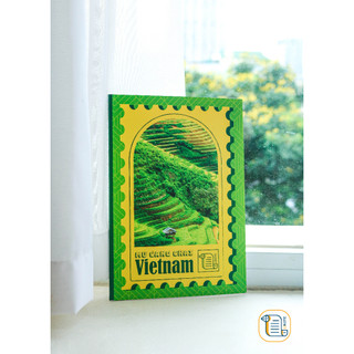  LINOTE vở dòng kẻ ngang 80-120 trang Phong cảnh VIETNAM, giấy 60gsm, KT 17,5x25cm, vở ghi chép