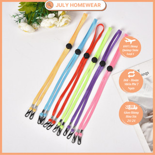 Dây đeo mũ chống gió, dây khẩu trang chống rơi chất Polyester điều chỉnh kích thước JULY HOMEWEAR