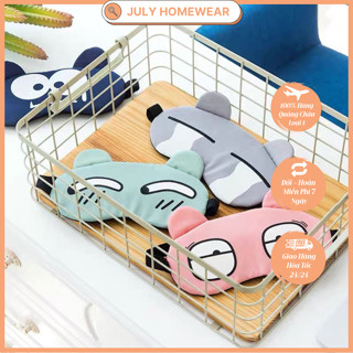 Bịt Mắt, Băng Đô Che Mắt Khi Ngủ Anime Kèm Túi Gel Massage Nóng Lạnh Của JULYHOMEWEAR