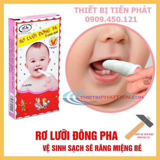 10 Hộp Gạc rơ lưỡi Đông Pha 50 Cái (10 Hộp,1 hộp 5 cái)