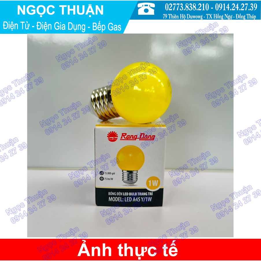 Bóng đèn LED 1W Rạng Đông