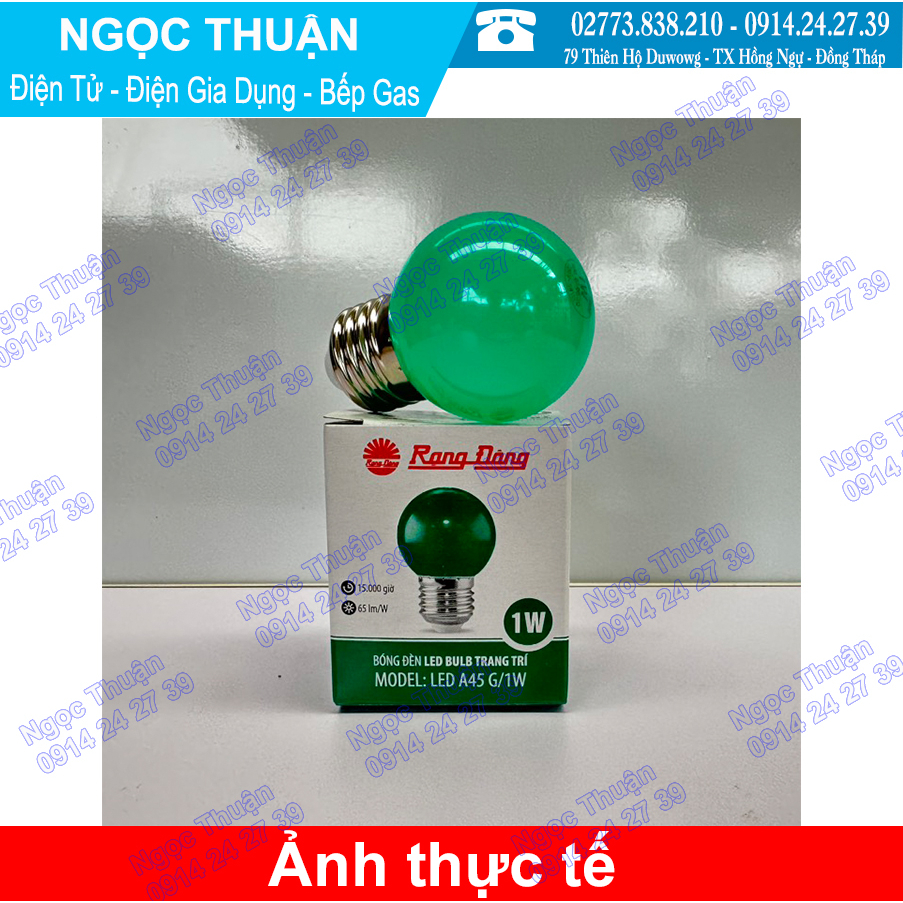 Bóng đèn LED 1W Rạng Đông