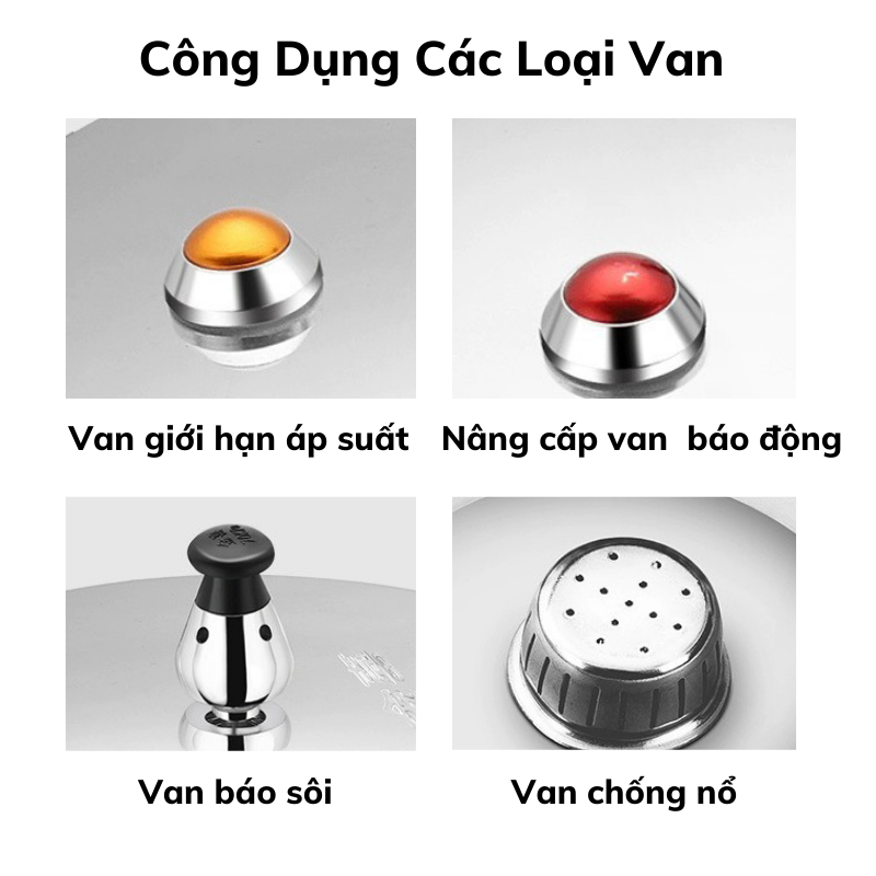 Nồi Áp Suất Bếp Từ Nami Đa Năng Ninh Hầm Nhanh Chóng