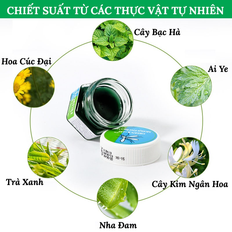 Kem, Cao Muỗi, Bôi Muỗi Đốt Mosquito Balm