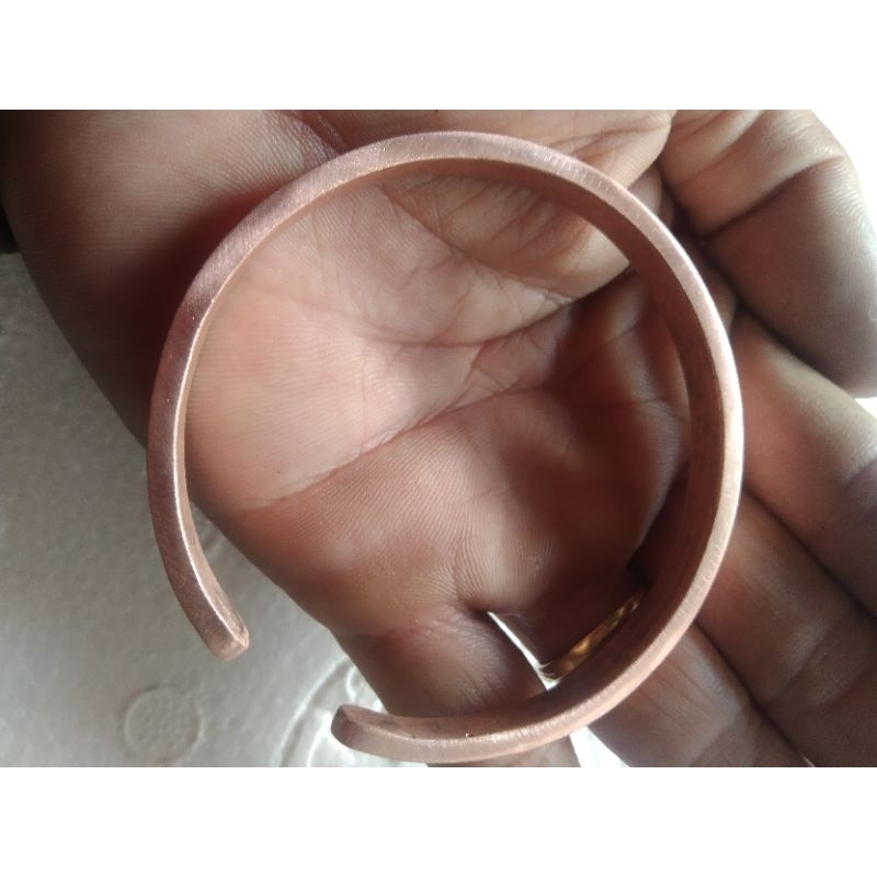 Vòng Đeo Tay Bằng Đồng Đỏ Trơn