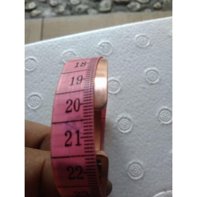 Vòng Đeo Tay Bằng Đồng Đỏ Trơn