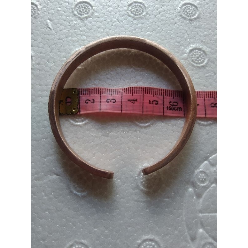 Vòng Đeo Tay Bằng Đồng Đỏ Trơn