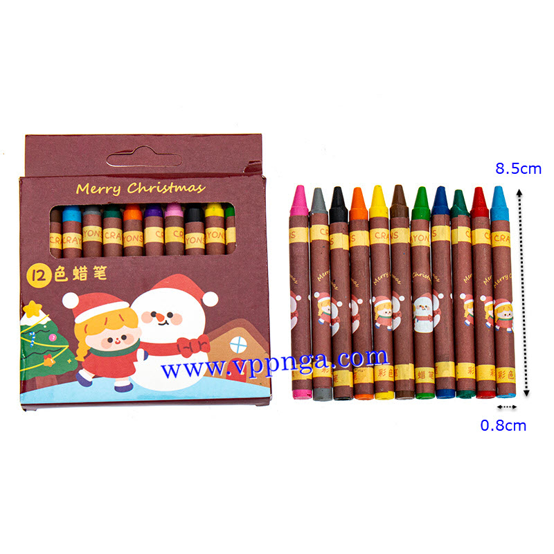 Bút, viết chì tô màu sáp 12M, GSHS-3687