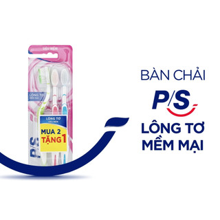 [Mua 2 Tặng 1] Bàn Chải Đánh Răng P/S Lông Tơ Siêu Mềm.