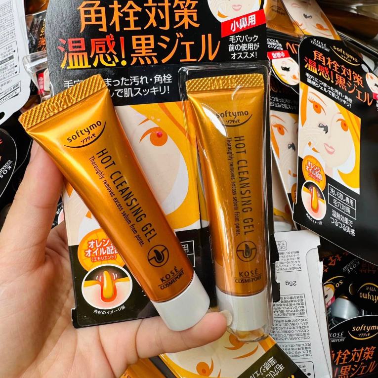 Gel Đẩy Mụn Đầu Đen Kose Softymo Super Cleansing Nhật Bản - KEM LỘT MỤN CÁM