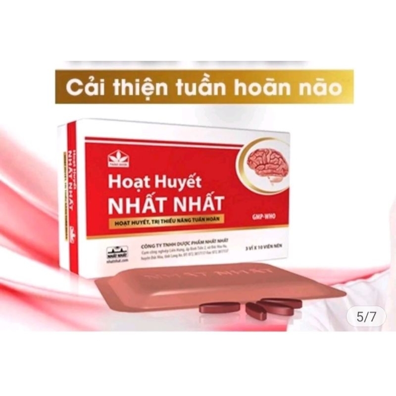 HOẶT HUYẾT NHẤT NHẤT