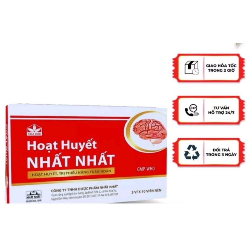 HOẶT HUYẾT NHẤT NHẤT