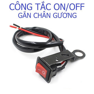 Công tắc đèn trợ sáng có pát lắp