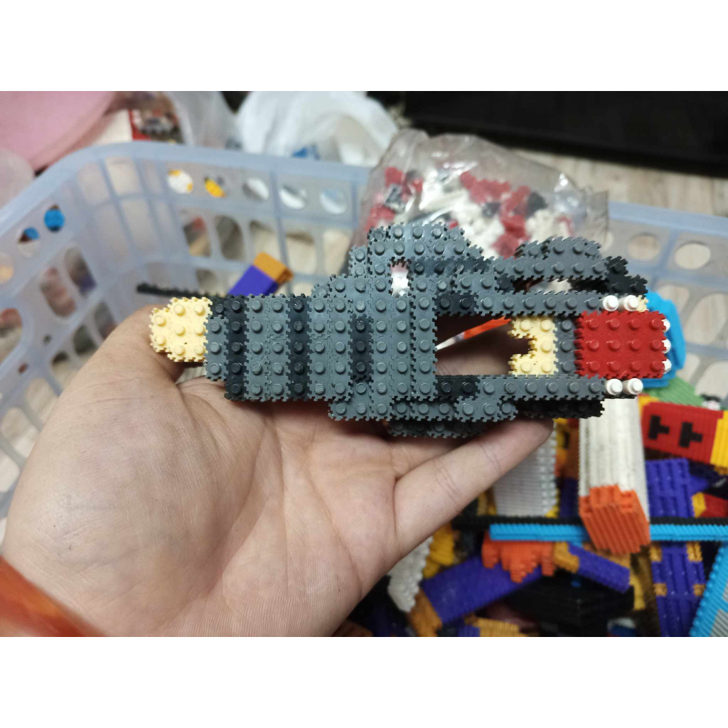 3kg lego nano răng cưa cỡ nhỏ CŨ SẠCH