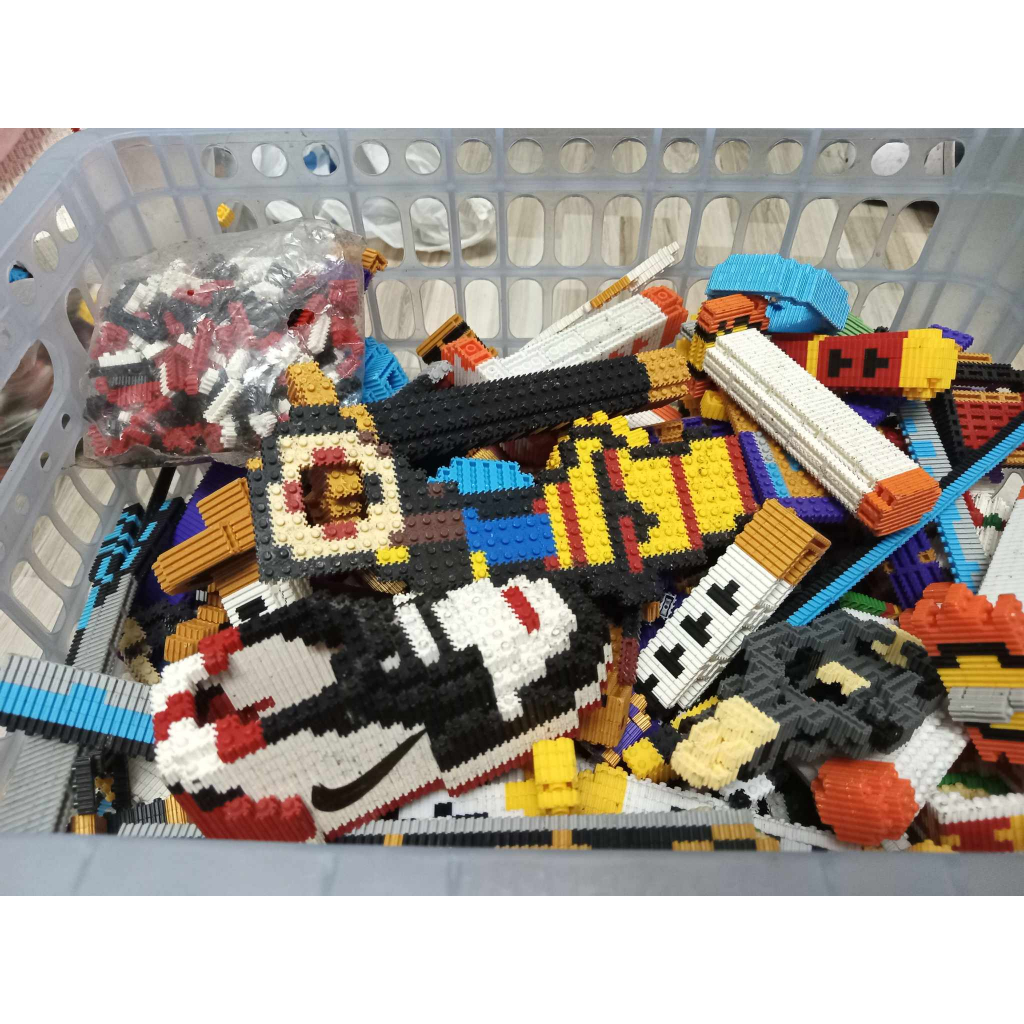 3kg lego nano răng cưa cỡ nhỏ CŨ SẠCH