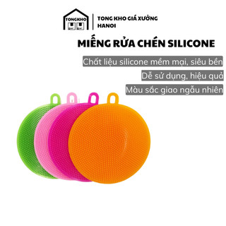 Miếng rửa chén silicon siêu sạch - Miếng Rửa Chén Silicon Bền Đẹp