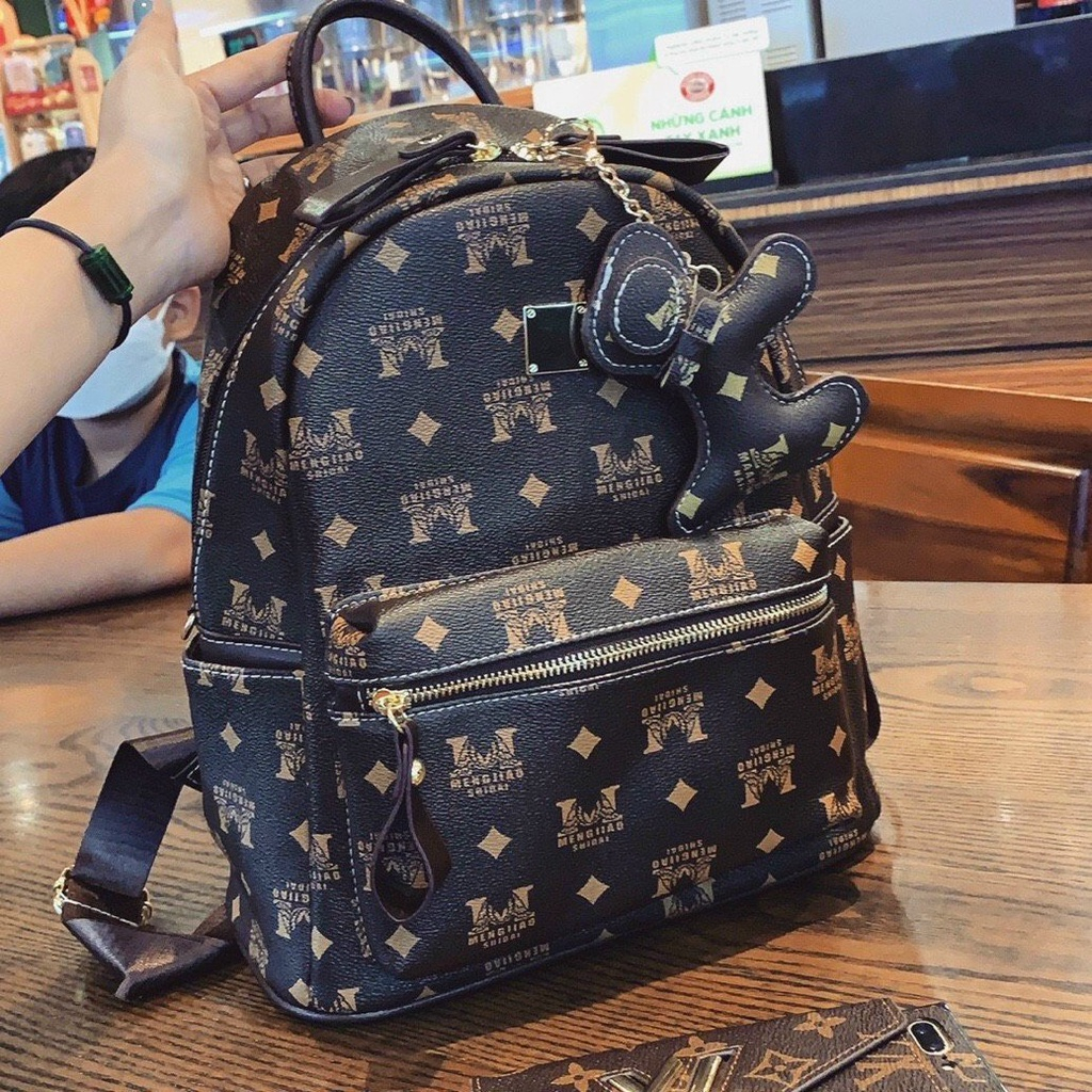 Balo nữ - Balo học sinh sinh viên Thời Trang SIZE TO NHIỀU MẪU Vừa Sách Vở Đi Làm Du Lịch Dáng Đẹp Kèm Móc Cún Siêu xinh