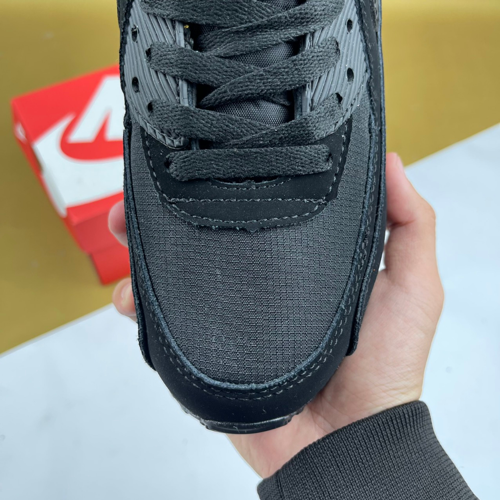 Giày Max 90 Leather Black, Max 90 Đen Full - Dino.Sneaker99