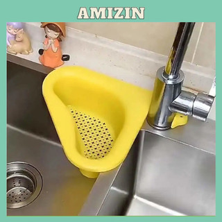 Rổ Tam Giác Dạng Lưới Lọc Rác Bồn Rửa Chén AMIZIN