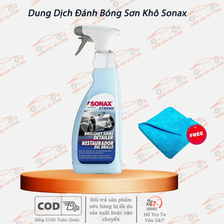 [Tặng Khăn] Dung Dịch Đánh Bóng Sơn Khô Sonax Xtreme Brilliant Shine Detailer 287400 750ml