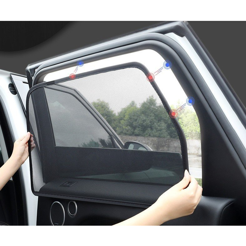 Rèm Che Nắng Nam Châm Xe Toyota Veloz 2022 2023 - Bộ 4 tấm chắn nắng chuẩn form xe, nam châm hút mạnh