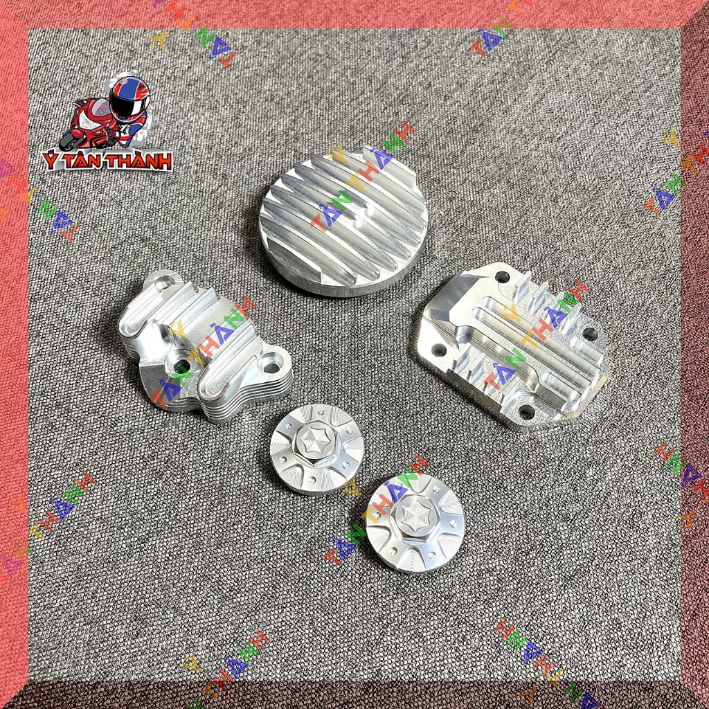 Nắp đầu bò nhôm cho wave dream 100 MS15