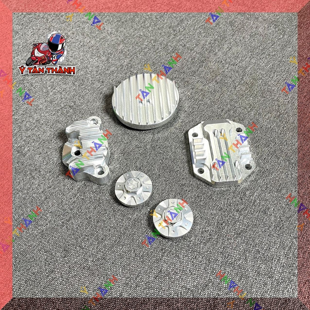 Nắp đầu bò nhôm cho wave dream 100 MS15