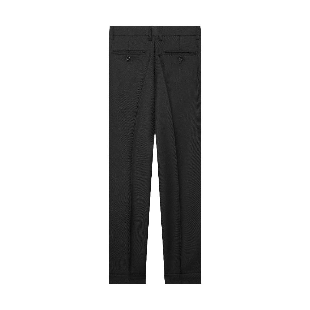 ILLÉGAL Quần Âu Ống Rộng Gấu Lơ Vê - CUFF WIDE LEG TROUSER