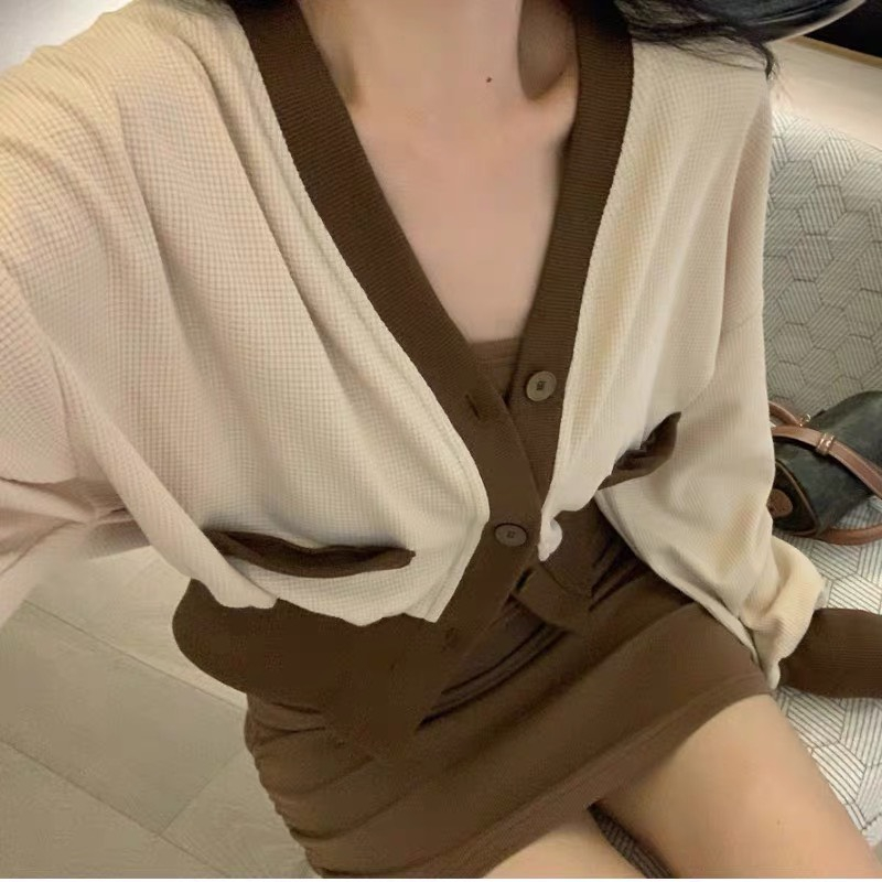 Set váy len SUU phong cách cá tính, đồ nữ mùa thu xinh xắn