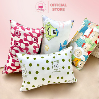 Vỏ Gối Nằm, Áo Gối Đầu Cotton PL -  Kích Thước 45cmx65cm Có Khóa Kéo