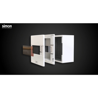 Tủ Điện Âm Tường Cao Cấp 4, 6, 9 Module - SET65CS - SIMON (Hàng Chính Hãng)