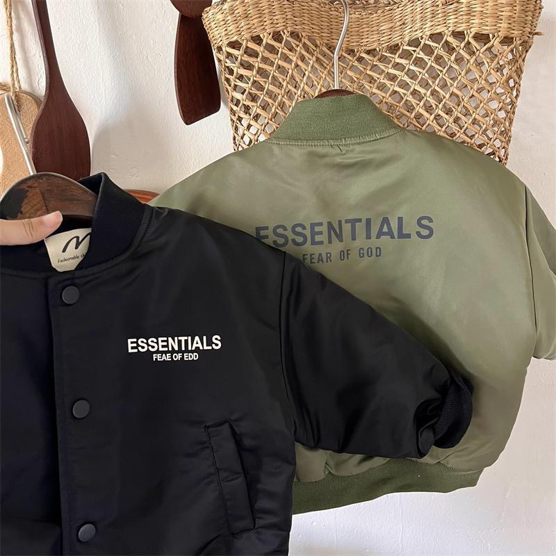 Áo Khoác bomber trần bông cho bé trai