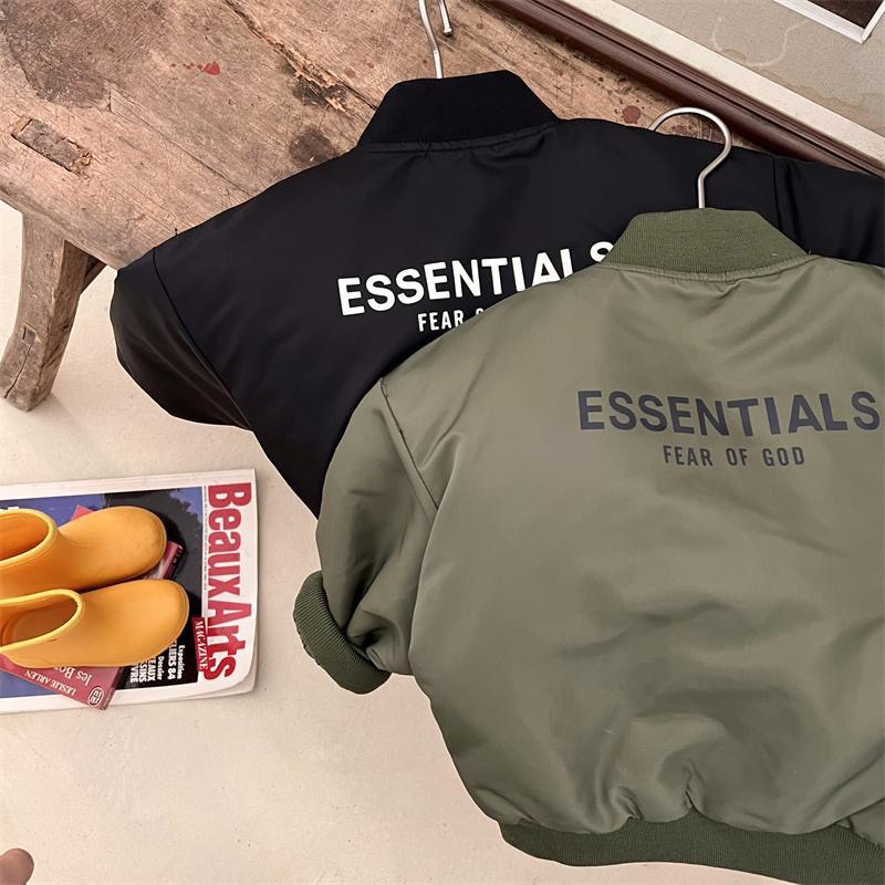 Áo Khoác bomber trần bông cho bé trai