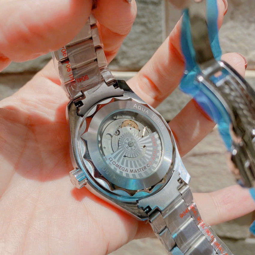 Đồng hồ nam dây kim loại đeo tay chống nước thời trang cao cấp 0mega size 41mm máy cơ Fullbox , vỏ thép không gỉ