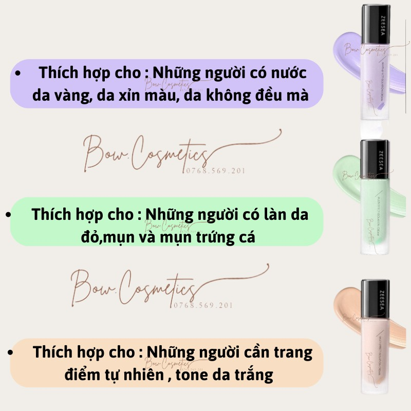 [Hỏa Tốc] Kem Lót Makeup ZEESEA Kiềm Dầu, Kem Lót Zeesea Nâng Tone Tự Nhiên Mịn Da 10g&30g Kem lót zeesea