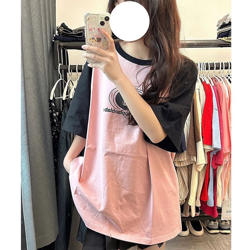 Áo Phông Nữ Baby tee chữ N chất cottong co dãn mặc siêu mát