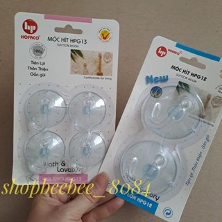 Vỉ móc hít kính trong suốt dính Tường treo đồ, hút chân không