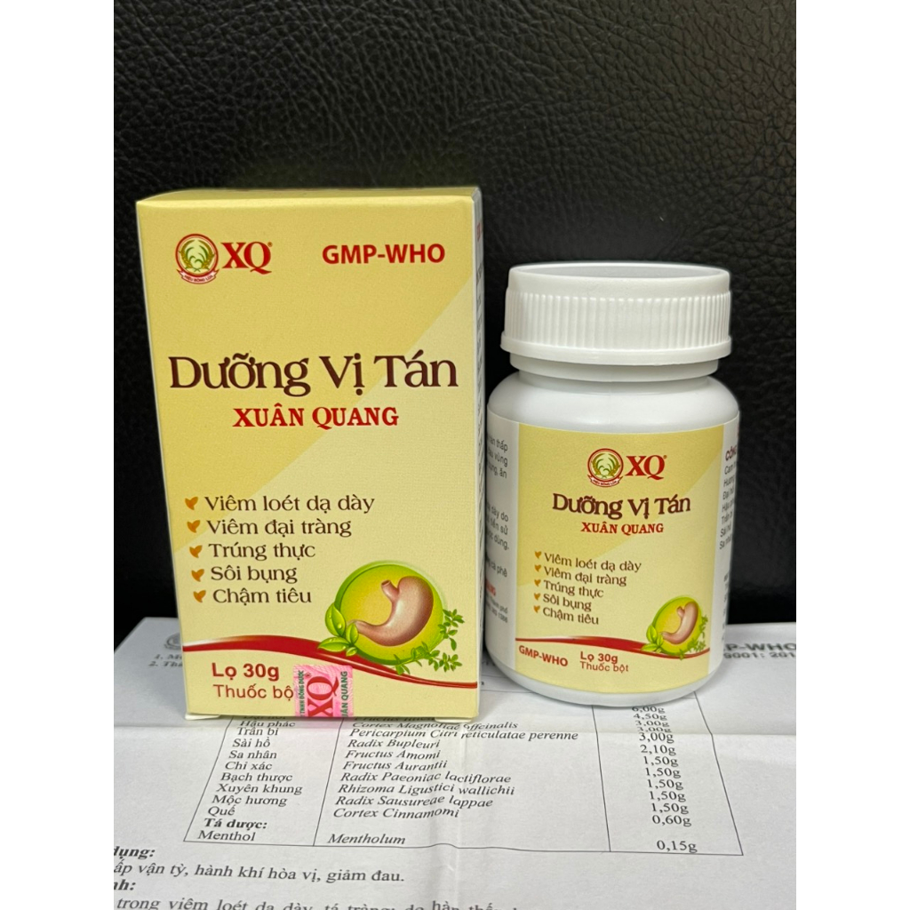DƯỠNG VỊ TÁN XUÂN QUANG Dạ Dày