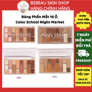 Bảng phấn mắt 16 ô color school night market