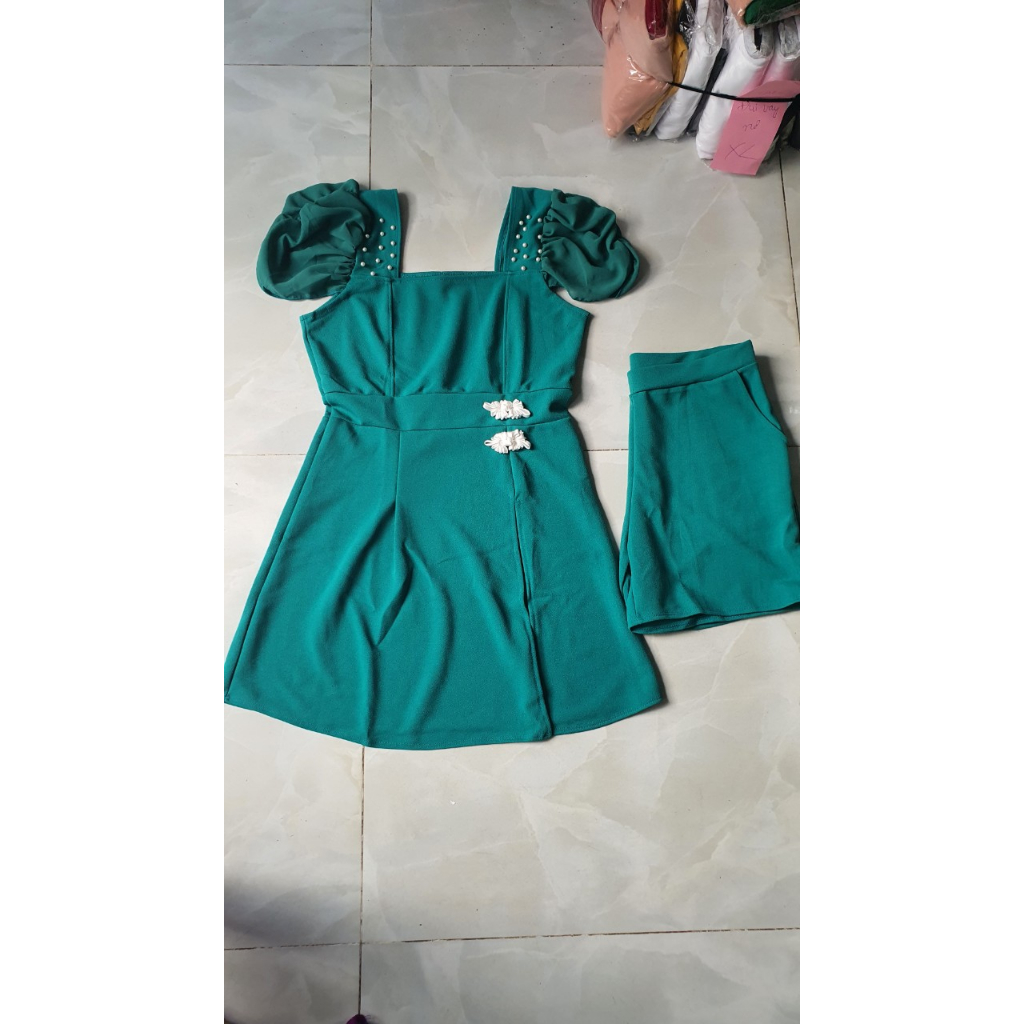 SÉT ĐẦM KÈM QUẦN ĐÙI ÔM-SIÊU DỄ THƯƠNG.TAK19