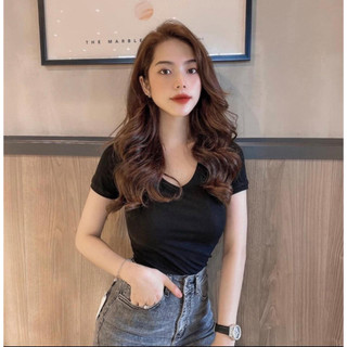 ÁO THUN GÂN CỔ TIM